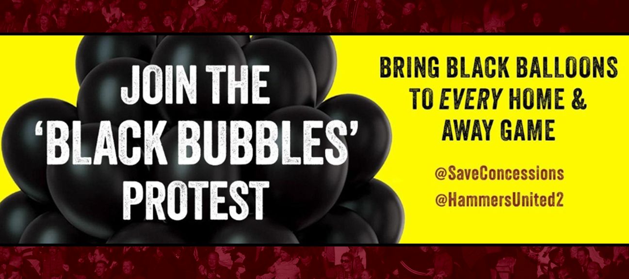 Join the B;ack Bubbles Protest - Sace our Concessions
